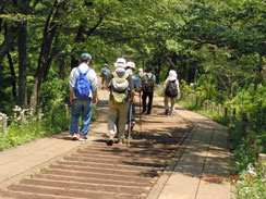 弘法山への階段道