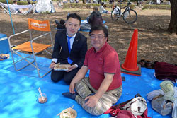 岡野さん（右)、須山さん(左)