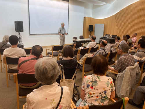 藪野健早稲田大学名誉教授講演
