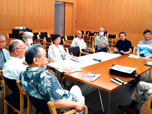 藪野先生を囲んで懇談(3)