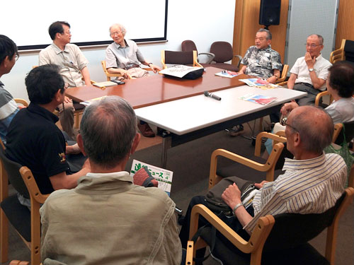 藪野先生を囲んで懇談(6)