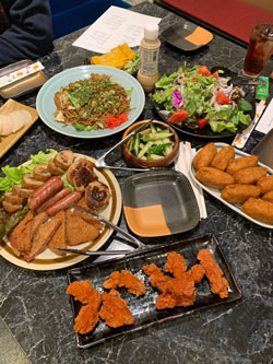 盛り沢山のお料理