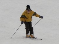 新谷副会長の颯爽とした滑走（その３）