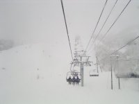 今日は山頂が見えません